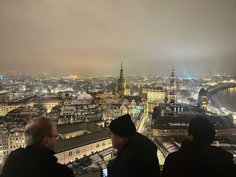 Blick über die Altstadt von Dresden